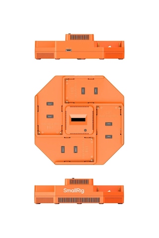 Smallrig 4837 Np-f Serisi 4 Kanallı Kamera Pil Şarj Cihazı Siyah