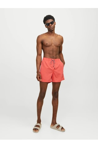 Jack & Jones Jack Jones 12225961 Jpstfıjı Jjswim Solid Ly Sn Yüzme Şortu Turuncu