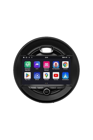 Mini Cooper Android Multimedya Sistemi 2013-2017 4gb Ram, 64gb Hafıza, Bluetooth, Carplay & Android Auto Kamera 9"