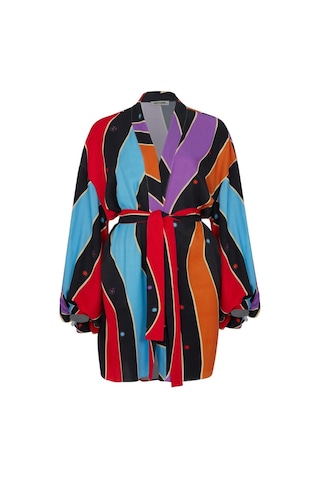 N23yn11075 Nocturne Kimono Varyant Çok Renkli