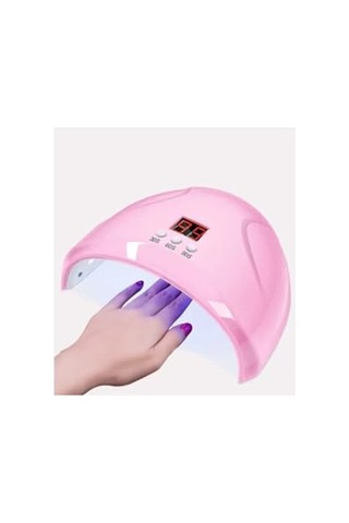 Tr Profesyonel 3 Zaman Ayarlı Uv 18 Led Mor Işık- Oje Kurutucu Protez Tırnak Kurutucu-usb'li 54w-5v 30212187