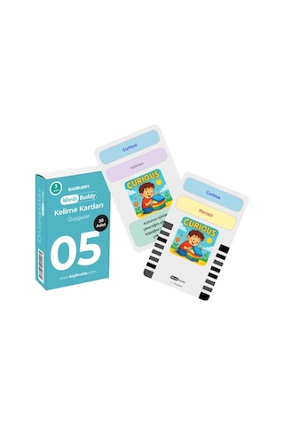 Bigibuddy Wordsbuddy Türkçe İngilizce Kelime Kartları Kendini İfade Etme 90 Kart 3 Lü Set Bigione Cihaz Hariç