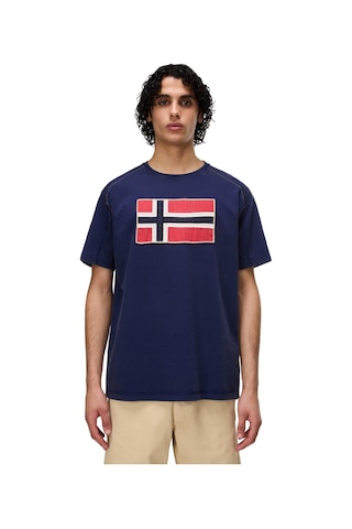 P0a4ıclb2q1-r Napapijri S-reflect Ss Erkek T-shirt Lacivert P0a4ıclb2q1-r