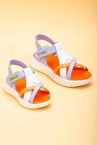 Şirinbebe Şiringenç Yüz Direkli Çapraz Bantlı Ortopedik Lila Kız Bebek Kız Çocuk Sandalet-3094-lila Lila