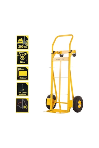 Mt520 150/200kg Endüstriyel Çok Fonksiyonlu El Arabası