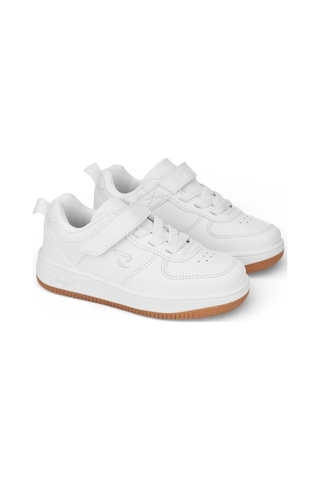 Papucumun Dünyası Çocuk Konum Bildiren Gps Takip Cihazlı Ortopedik Sneaker Beyaz