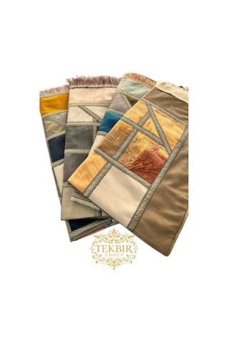 Kırkyama Seccade - Patchwork Kırkyama Seccade - Hac & Umre k, Toptan Seccade 4 Adet Çok Renkli