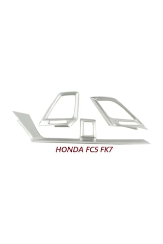 Honda Cıvıc Fc5 Fk7 İç Trım Aksesuar Silver - Cıvıc Fc5 Tunıng Aksesuar Modifiye