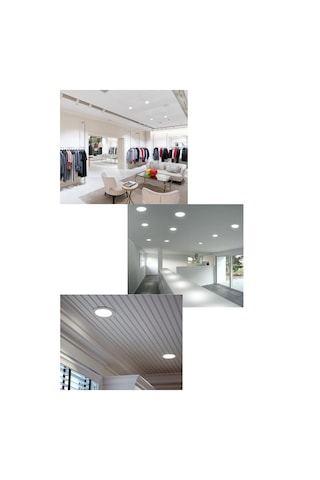 Philips Meson 5,5W Gömme Led Panel 6500K Beyaz Mağaza Spot Lamba (9 cm)
