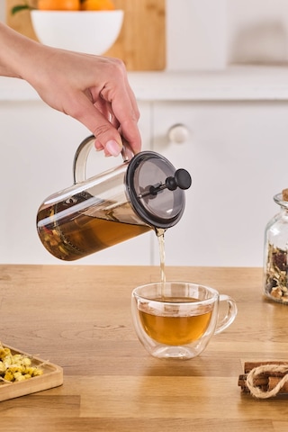 Karaca Alina French Press Gri 350 Ml Gri
