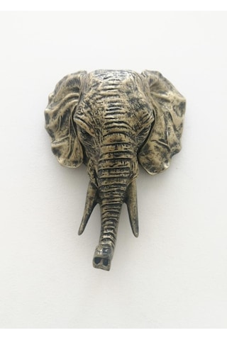 Dekoratif Fil Kafası Askılık Modern Duvar Dekoru Ev Dekorasyon Duvar Askılığı 001