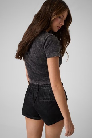 Guess Marilyn Slim Fit Kadın T-shirt W6bı53k6661 Siyah