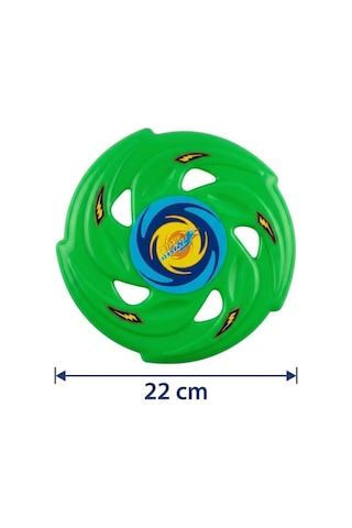 Kolay Kavranır 22 Cm Profesyonel Uçan Disk Frisbee - Açık Alan Park Ve Plaj Oyuncağı
