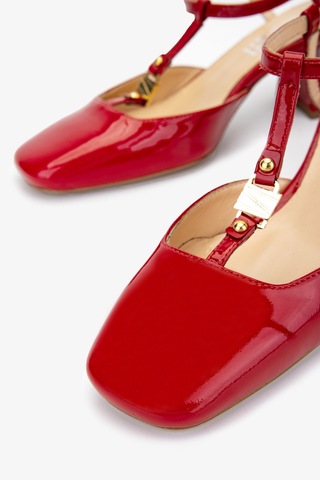 Valmenti Rachelle Kadın Kırmızı Hakiki Deri Topuklu Ayakkabı 613 27271 Bn Ayk Y24 KIRMIZI RUGAN