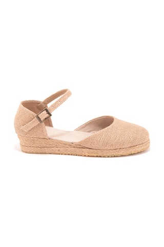 Star Tombis Gerçek Elişi 3cm Arkası Az Açık Hasır Jüt Bantlı Günlük Kız Çocuk Espadril Handmade Hasır