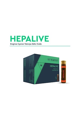 Marnys Hepalive Enginar Özlü 10 Ml X 20 Flakon
