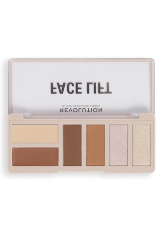Revolution Face Lift Allık Kontür ve Bronzer Paleti Light To Medium