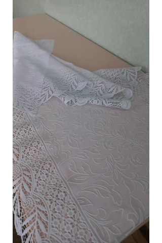 Stylishlook Ajurlu Dantel Pvc Peçete 212019809 Beyaz