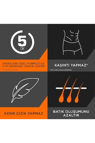Veet Men Tüy Dökücü Krem Seti - Erkeklere Özel Hassas Ciltler Ve Özel Bölgeler İçin 1 X 200 Ml & Balsam