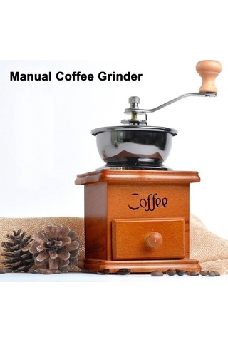 Ulzyvf Taşınabilir Kahve Değirmeni & Saklama Kabı - Seyahat İçin El Değirmeni Diğer