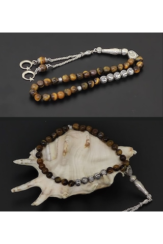 Tesbihsakarya Isimli - Isime Özel - Kaplangözü Doğaltaş Tesbih / Tespih