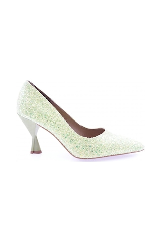 Dgn 555-2175 Kadin Alçak Topuk Stiletto 555-2175-R132210 Sarı