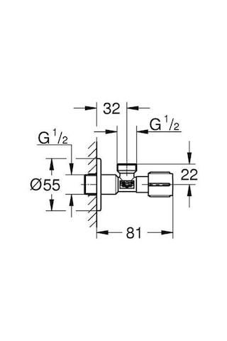Grohe 22041GN0 1/2 Brushed Cool Sunrise Altın Ara Musluk Altın