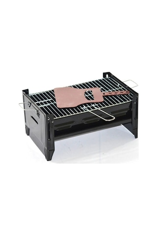 Çanta Mangal Katlanır Mangal Siyah Emayeli