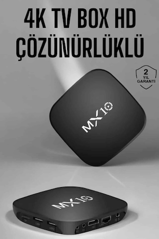 Hubrendy Tekno Tv Box Hd Çözünürlüklü 4 Çekirdekli 8 Gb Dahili Hafıza Android Uyumlu
