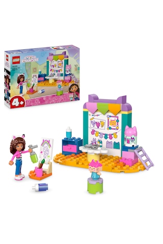 LEGO® Gabby's Dollhouse Karton Yavru Kedi ile El Sanatları 10795 - 4+ Çocuklar için Yaratıcı Oyuncak Yapım Seti (60 Pr)