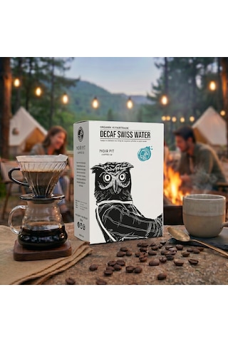 Noir Pit Coffee Co. Decaf Swiss Water Çekirdek Kahve, 2x250 G Diğer