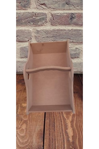 Hobi Dekoratif Sepet HAM Model Ahşap MDF El Yapımı