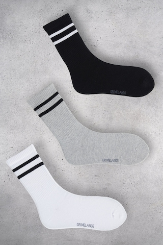 DISA Kadın Organik Pamuklu 3 Lü Paket Çok Renkli Çorap