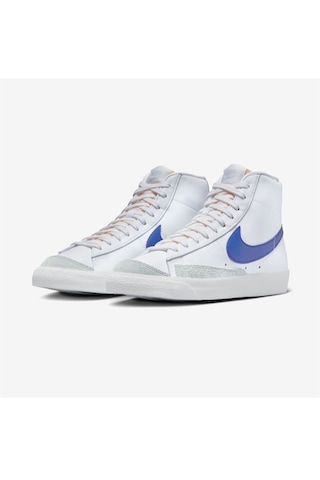 Nike Blazer Mid '77 Vintage Erkek Sneaker Ayakkabı Bq6806 124 Beyaz