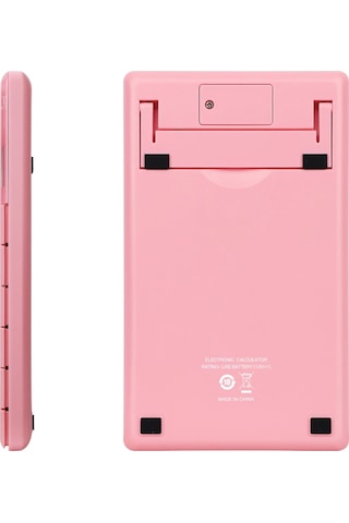 Dosy 12 Hane Orta Boy Masaüstü Hesap Makinesi Pembe Ec-5p Pembe