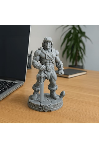 He-man Figürü Koleksiyon Heykeli