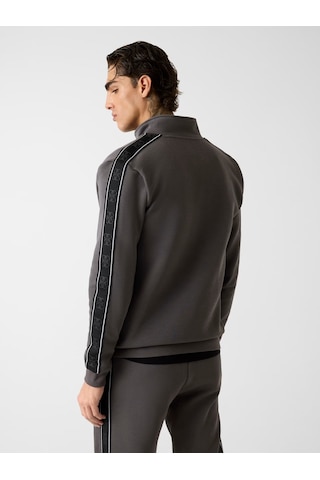 Guess Z2yq10kb3p2 Mickey Full Zip Erkek Sweatshirt Gri