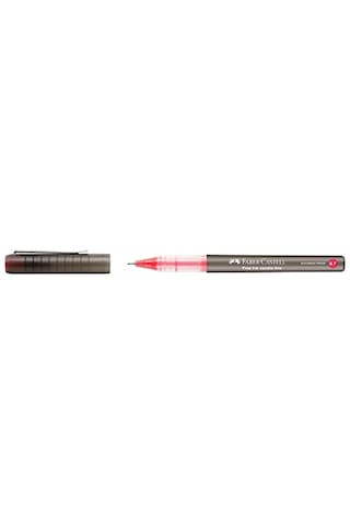 Free Ink Roller Kalem 0.7, Kırmızı, Silinmez Kalıcı Mürekkep, İğne Uçlu, Akıcı Yazım, Mürekkep Göstergeli Genel