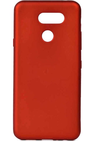 LG Uyumlu K40s Kılıf Zore Premier Silikon Kapak Kırmızı