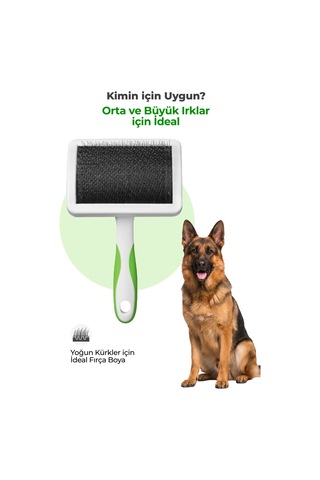 Andis Kedi Köpek İçin Genel Tarama Fırçası Sert Pinli Büyük