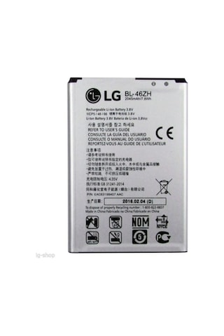 LG Uyumlu K7 Bl-46Zh X210 Pil Batarya