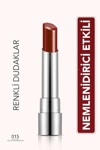Flormar Nemlendirici Parlak Ruj 015 Go For Bordeaux