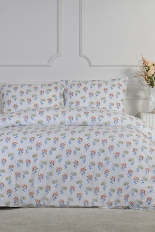 Elart Caren Nevresim Takımı Tek Kişilik Lastikli Çarşaf 160x220 Cm Hardal Hardal