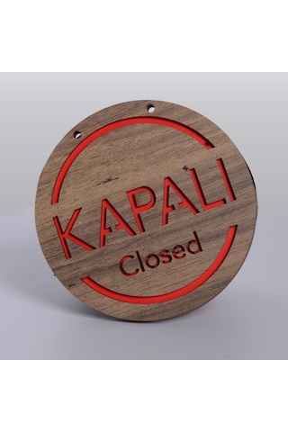 Kapı İsimliği Açık-kapalı