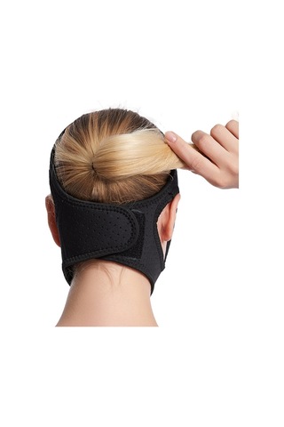 Sones Mk122 Horlama Önleyici Kemer Üçgen Çene Kayışı Unisex Çene Koruma Kemeri