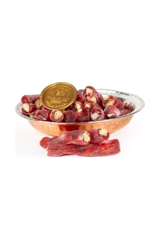 Kabuk İçi Kuruyemiş Narlı Antep Fıstıklı Fitil Lokum 1 KG