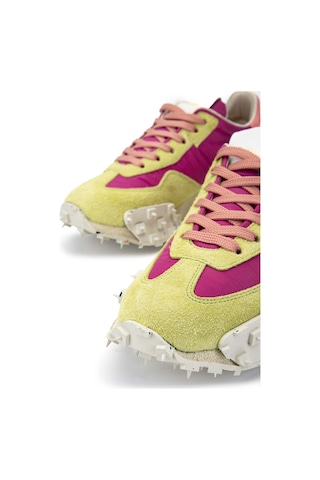 Barracuda Kadın Tekstil Deri Fıstık Yeşili/fujya Sneakers & Spor Ayakkabı 511 Bd1408c Bn Ayk Y24 Ortıs/fuxıa/fresıa Fuşya - Yeşil