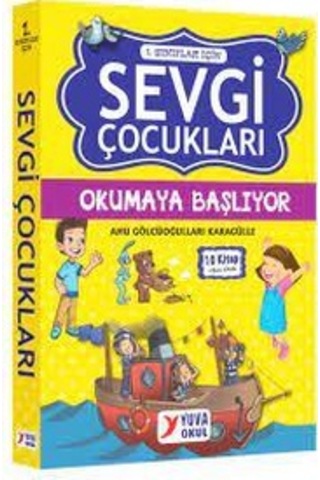 Yuva Sevgi Çocukları Okumaya Başlıyor (10 Kitap)