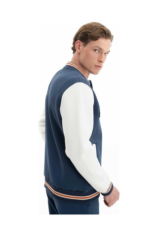 AR-MA Arma Erkek Şık Tarz Cepli Regular Fit Düğme Kapamalı Kolej Mont Sweatshirt 001