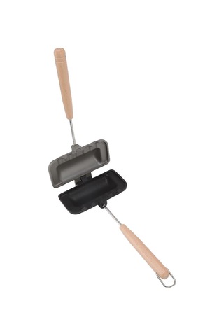 Sandviç Kızartma Tavası Küçük Taşınabilir Yapışmaz Çıkarılabilir Sandviç Kelepçesi Mutfak Aleti Diğer